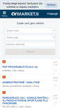 Mobile Screenshot of cvmarket.lt