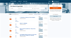 Desktop Screenshot of cvmarket.cz