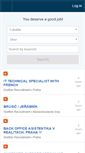 Mobile Screenshot of cvmarket.cz